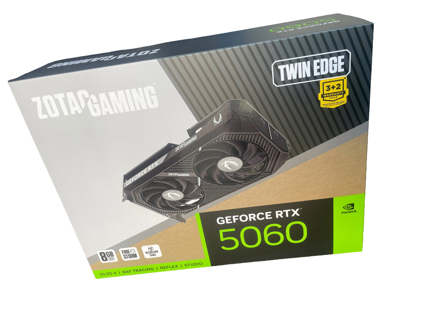 ZOTAC GAMING GeForce RTX 5060 8GB Twin Edge,ZT-B50600E-10M