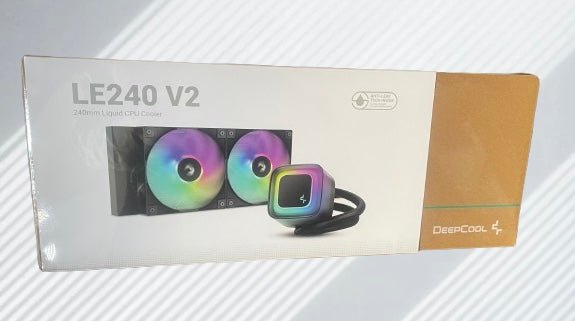 DEEPCOOL AIO Liquid Cooler LE240 V2 A-RGB Black