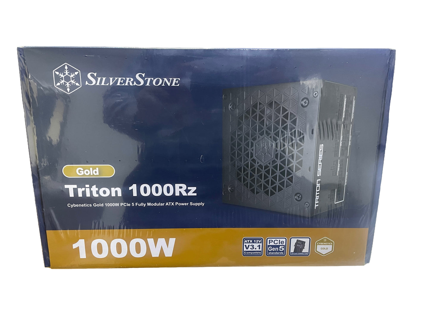 Silverstone Triton Cybenetics Gold 1000W ATX 3.1 & PCIe 5.0 Fully Modular ATX Power Supply.