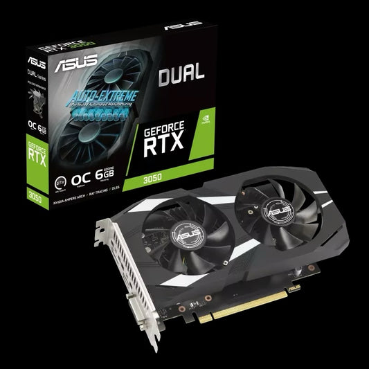 ASUS DUAL-RTX3050-O6G/ RTX3050,DVI,HDMI,DP,6G,D6