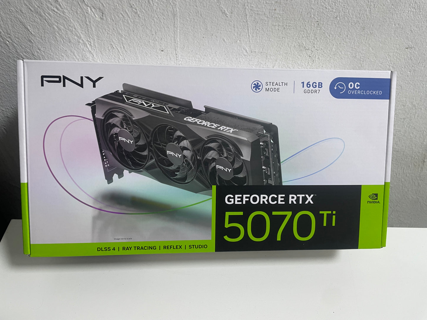PNY RTX5070Ti 16GB OC Triple Fan GPU,VCG5070T16TFXPB1-O