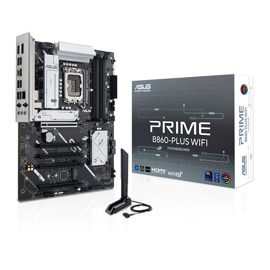 ASUS PRIME B860-PLUS WIFI Intel DDR5 ATX Motherboard - Black | 90MB1K50-M0EAY0