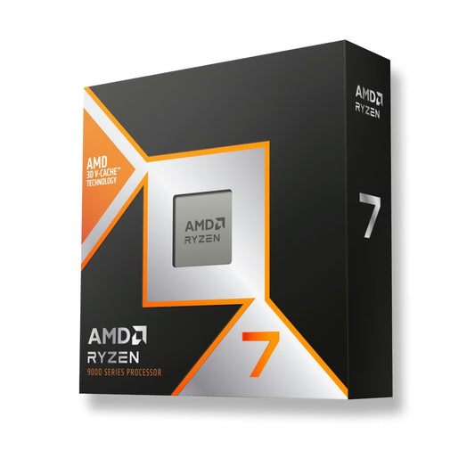 AMD Ryzen 7 9850X3D 8-Core, 16-Thread Desktop Processor, Zen 5 Architecture, 96MB L3 Cache, 5.6 GHz Max Boost, Socket AM5, PCIe 5.0 & DDR5 Support, Unlocked for Overclocking | 100-100001973WOF