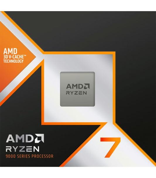 AMD Ryzen 7 9800X3D - Ryzen 7 9000 Series Zen 5 8-Core 5.2 GHz - Socket AM5 120W - AMD Radeon Graphics Desktop Processor | 100-100001084WOF