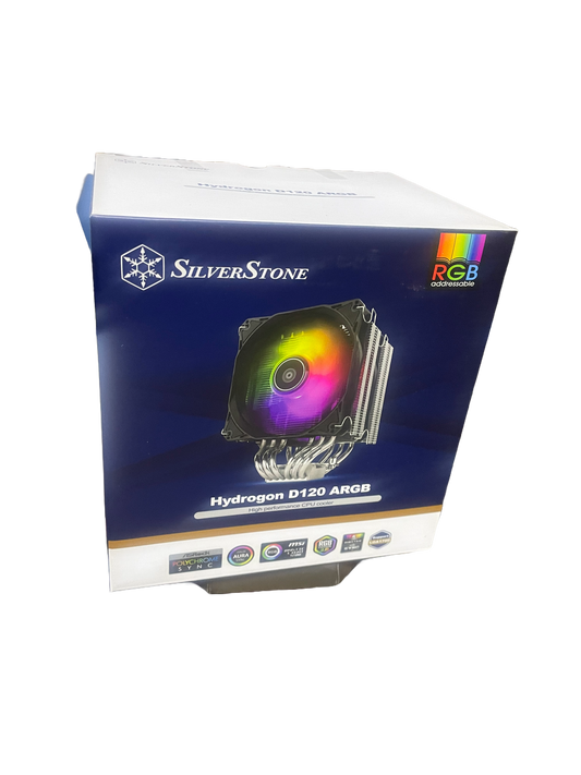 Silverstone Hydrogon D120 BLACK ARGB Dual tower CPU cooler